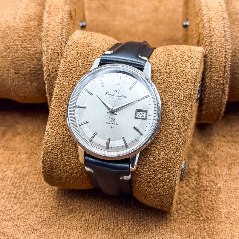 Seiko Seiko - Seikomatic Slimdate 白霧 (Shirogiri) – White Mist - No reserve price - 841990 - Men - 1964 vintage watch - image 6