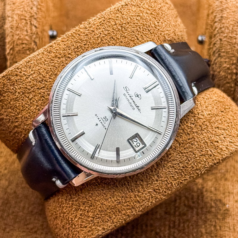 Seiko Seiko - Seikomatic Slimdate 白霧 (Shirogiri) – White Mist - No reserve price - 841990 - Men - 1964 vintage watch - image 3