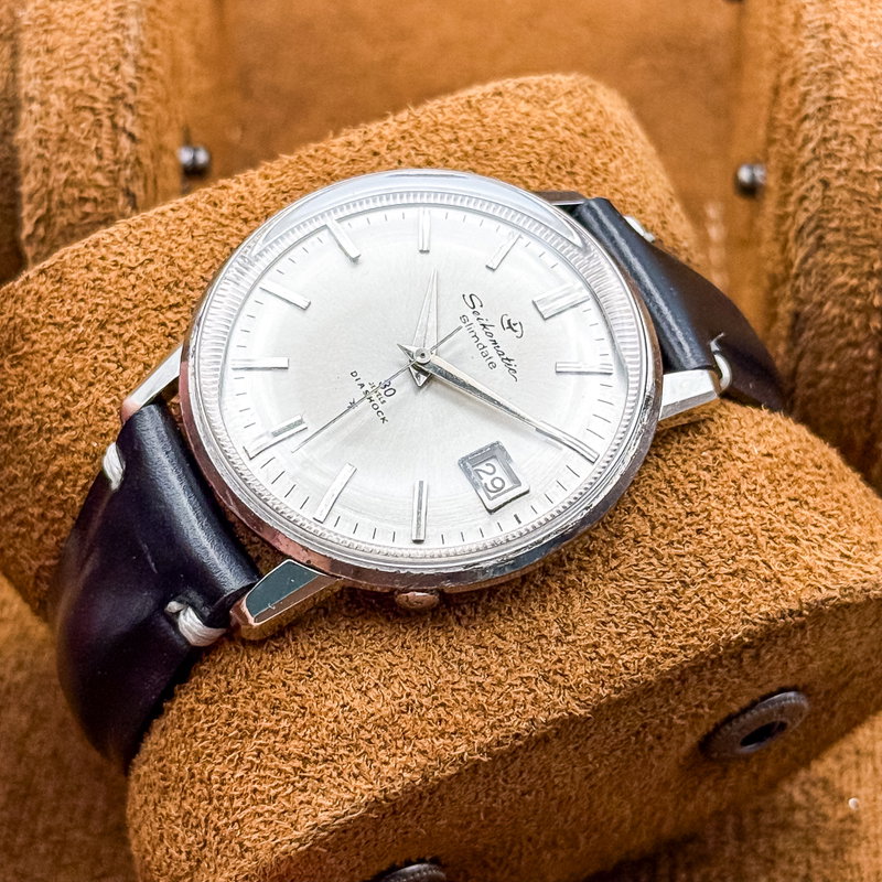 Seiko Seiko - Seikomatic Slimdate 白霧 (Shirogiri) – White Mist - No reserve price - 841990 - Men - 1964 vintage watch - image 10