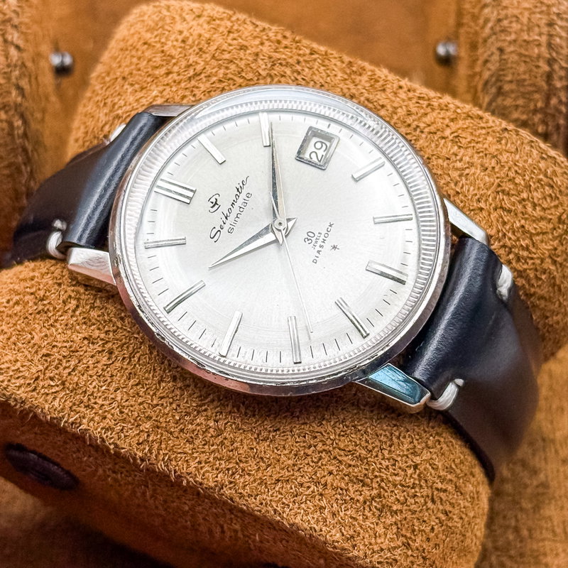 Seiko Seiko - Seikomatic Slimdate 白霧 (Shirogiri) – White Mist - No reserve price - 841990 - Men - 1964 vintage watch - image 2