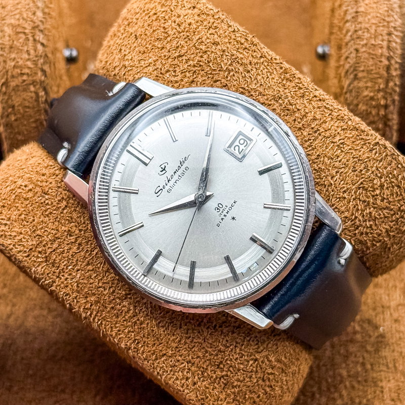 Seiko Seiko - Seikomatic Slimdate 白霧 (Shirogiri) – White Mist - No reserve price - 841990 - Men - 1964 vintage watch - image 4