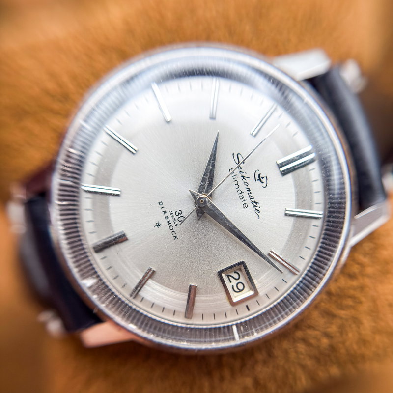 Seiko Seiko - Seikomatic Slimdate 白霧 (Shirogiri) – White Mist - No reserve price - 841990 - Men - 1964 vintage watch - image 11