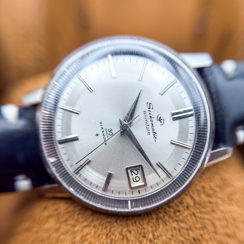 Seiko Seiko - Seikomatic Slimdate 白霧 (Shirogiri) – White Mist - No reserve price - 841990 - Men - 1964 vintage watch - image 13