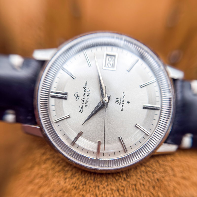 Seiko Seiko - Seikomatic Slimdate 白霧 (Shirogiri) – White Mist - No reserve price - 841990 - Men - 1964 vintage watch - image 15