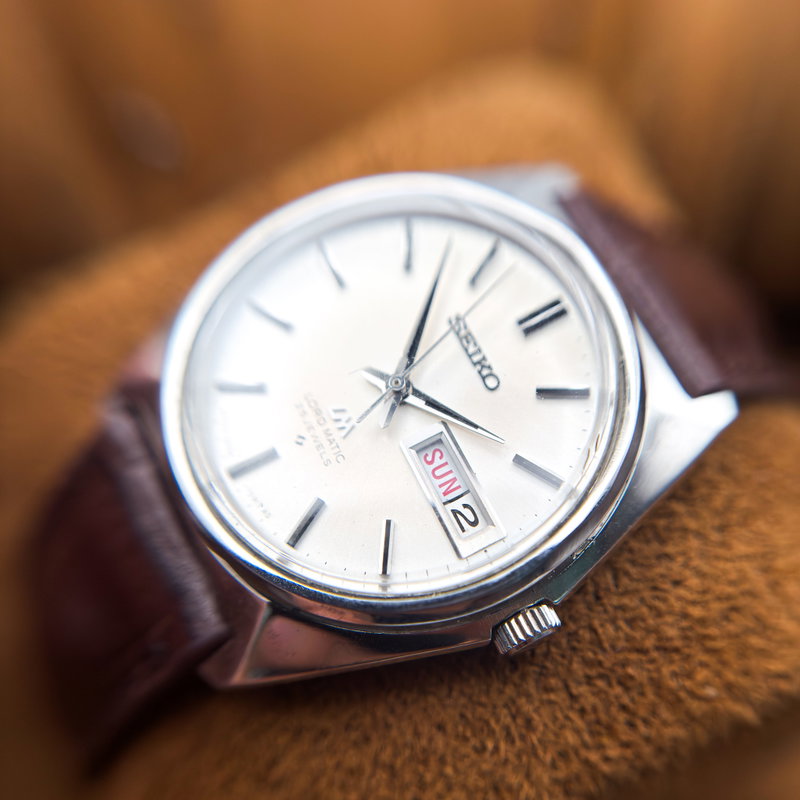 Seiko Seiko - Lord Matic 抽象 (Chūshō) – Abstraction - No reserve price - 5606-7000 - Men - 1969 vintage watch - image 4