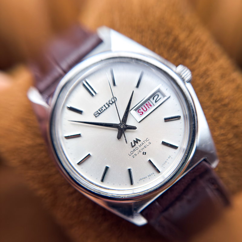 Seiko Seiko - Lord Matic 抽象 (Chūshō) – Abstraction - No reserve price - 5606-7000 - Men - 1969 vintage watch - image 3