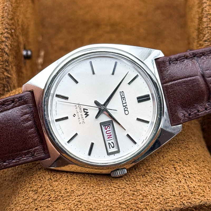 Seiko Seiko - Lord Matic 抽象 (Chūshō) – Abstraction - No reserve price - 5606-7000 - Men - 1969 vintage watch - image 5