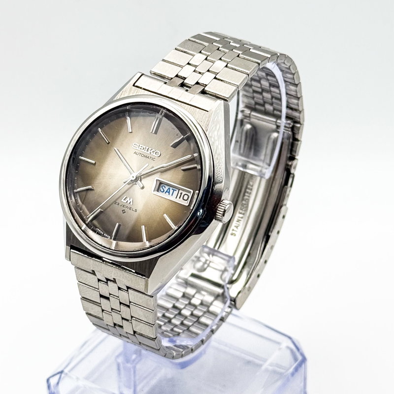 Seiko Seiko - Lord Matic "Gradient Brown Sunburst" 天鏡 – Tenkyō – Celestial Mirror - No reserve price - 5606-8130 - Men - 1975 vintage watch - image 2