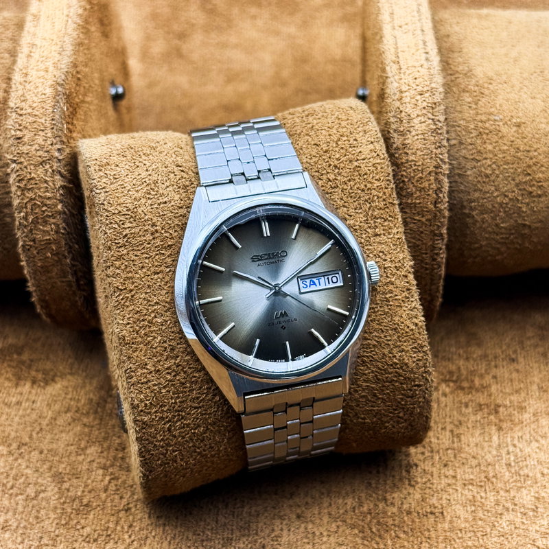 Seiko Seiko - Lord Matic "Gradient Brown Sunburst" 天鏡 – Tenkyō – Celestial Mirror - No reserve price - 5606-8130 - Men - 1975 vintage watch - image 12