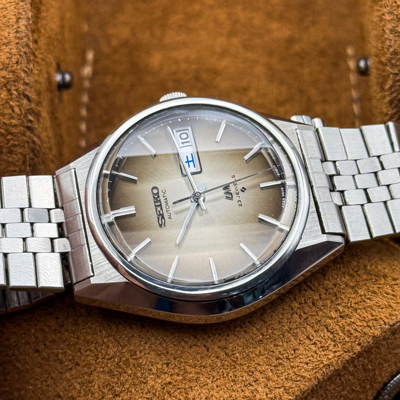 Seiko Seiko - Lord Matic "Gradient Brown Sunburst" 天鏡 – Tenkyō – Celestial Mirror - No reserve price - 5606-8130 - Men - 1975 vintage watch - image 25