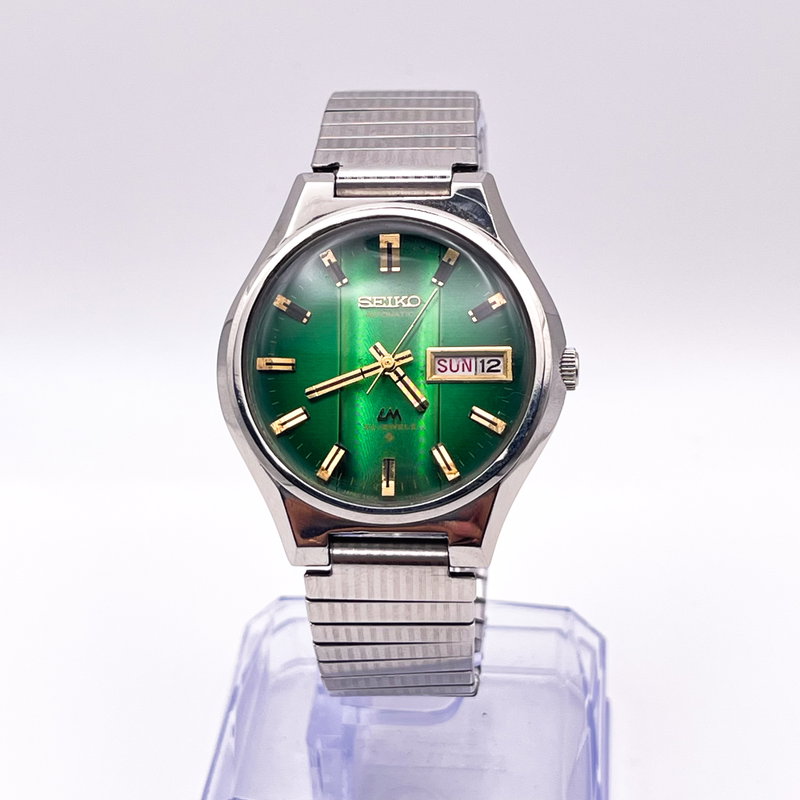 Seiko Seiko - Lord Matic "Vivid Emerald Sunburst" 光映 (Kōei) – Reflected Light - No reserve price - 5606-7351 - Men - 1974 vintage watch - image 20