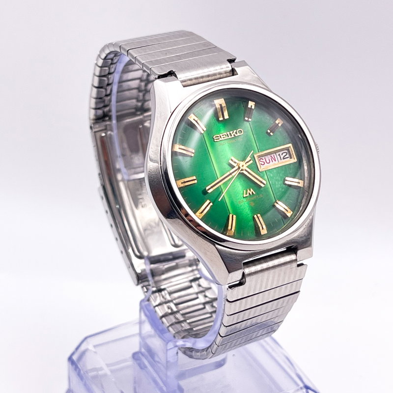 Seiko Seiko - Lord Matic "Vivid Emerald Sunburst" 光映 (Kōei) – Reflected Light - No reserve price - 5606-7351 - Men - 1974 vintage watch - image 22