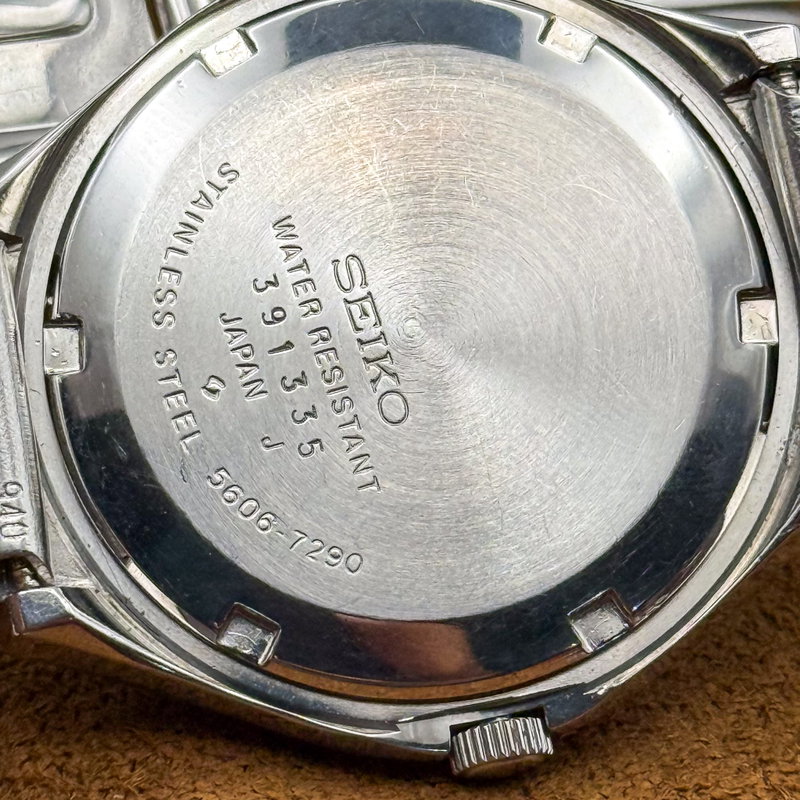 Seiko Seiko - LM "Gradient Green Sunburst" 樹影 (Juei) – Shadow of the Tree - No reserve price - 5606-7290 - Men - 1973 vintage watch - image 31
