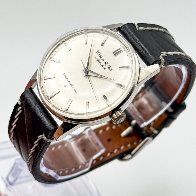Seiko Seiko - Crown [Near-Mint] 雅寂 (Gajaku) – Elegant Silence - No reserve price - J14100E - Men - 1962 vintage watch - image 8