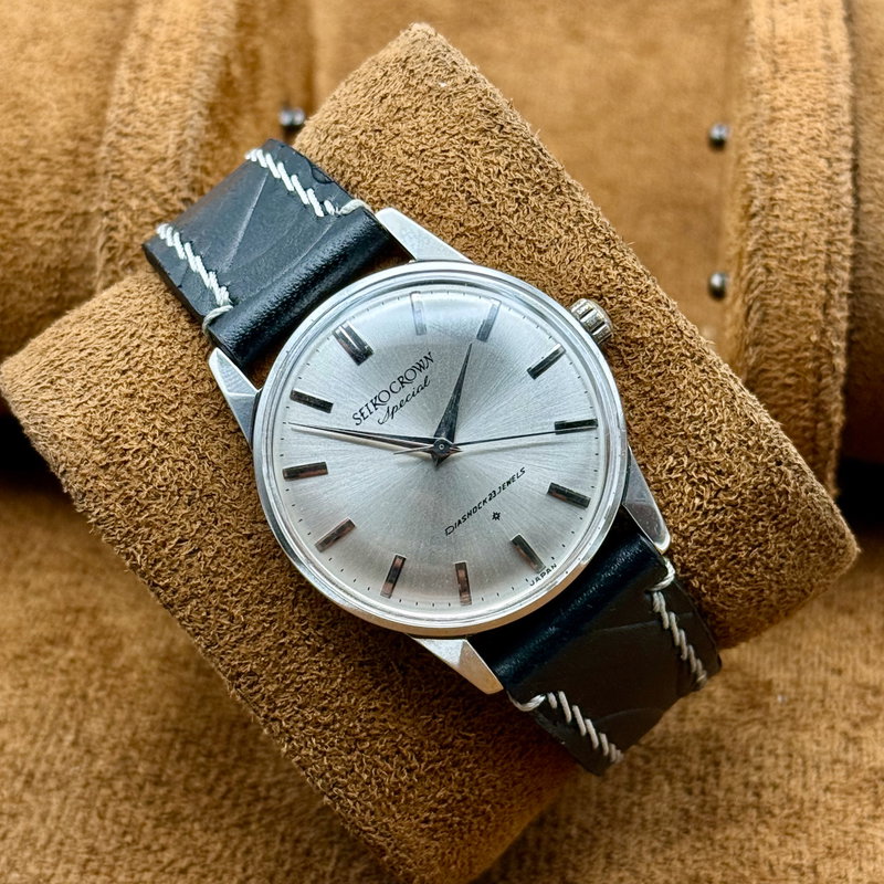 Seiko Seiko - Crown [Near-Mint] 雅寂 (Gajaku) – Elegant Silence - No reserve price - J14100E - Men - 1962 vintage watch - image 13