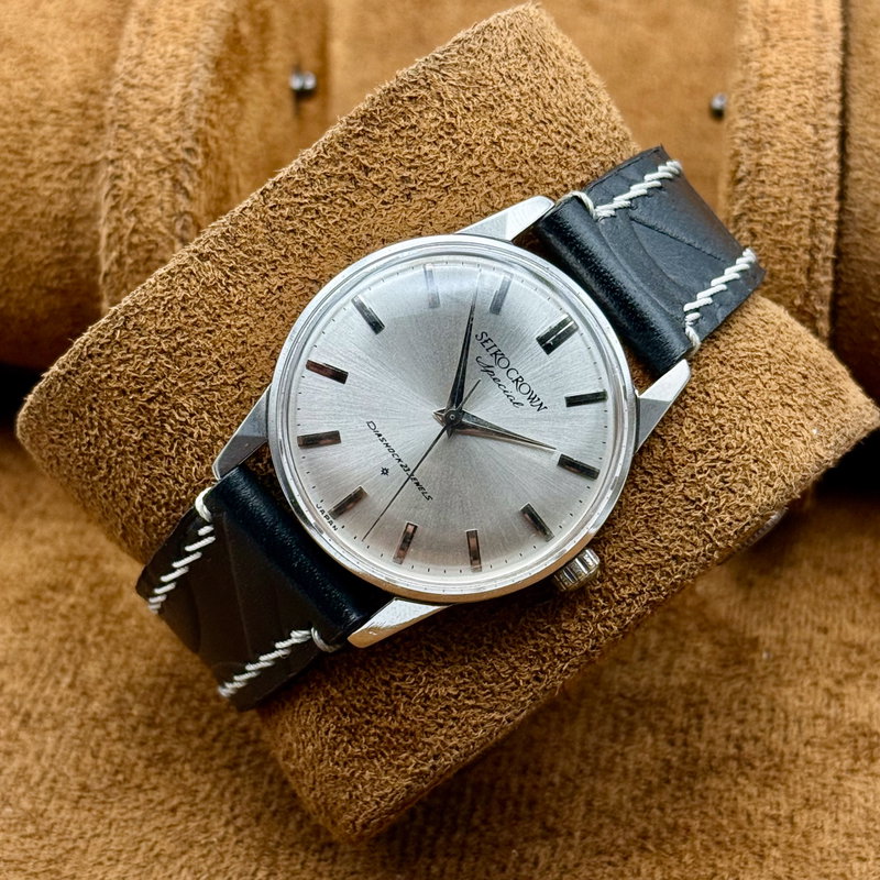 Seiko Seiko - Crown [Near-Mint] 雅寂 (Gajaku) – Elegant Silence - No reserve price - J14100E - Men - 1962 vintage watch - image 14