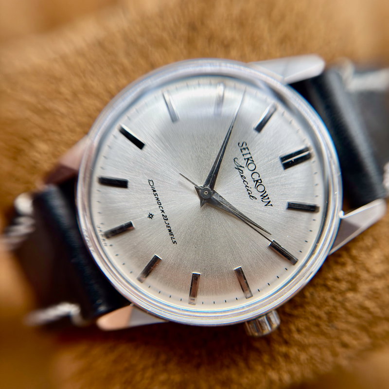 Seiko Seiko - Crown [Near-Mint] 雅寂 (Gajaku) – Elegant Silence - No reserve price - J14100E - Men - 1962 vintage watch - image 18