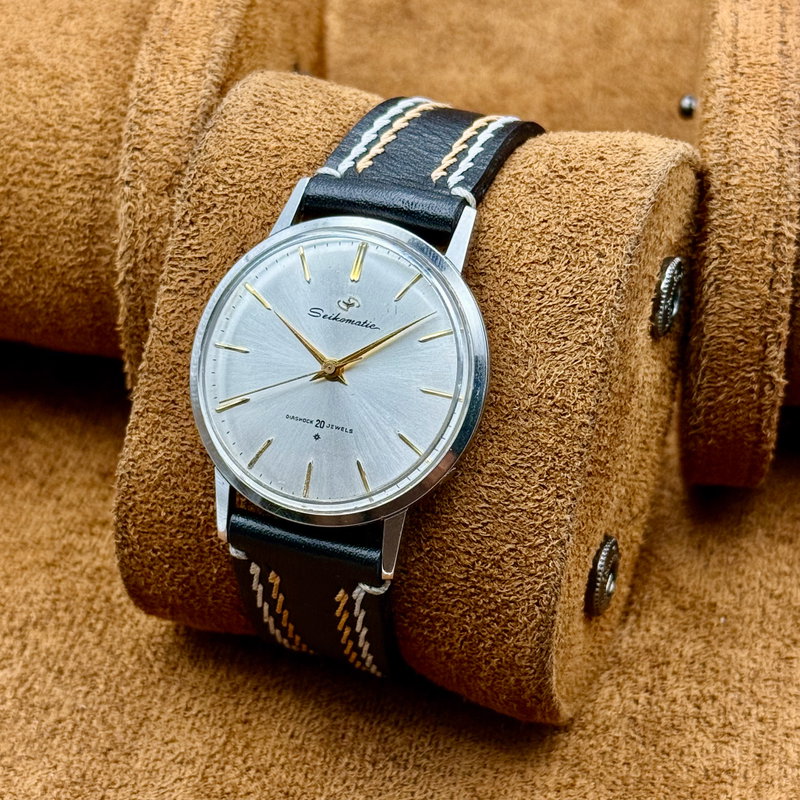 Seiko Seiko - Seikomatic 銀霧 (Gingiri) – Silver Mist - No reserve price - J14064D - Men - 1960 vintage watch - image 2