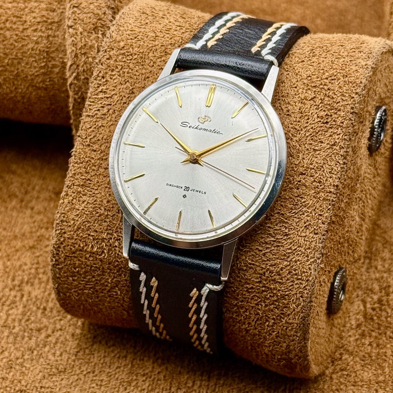 Seiko Seiko - Seikomatic 銀霧 (Gingiri) – Silver Mist - No reserve price - J14064D - Men - 1960 vintage watch - image 7