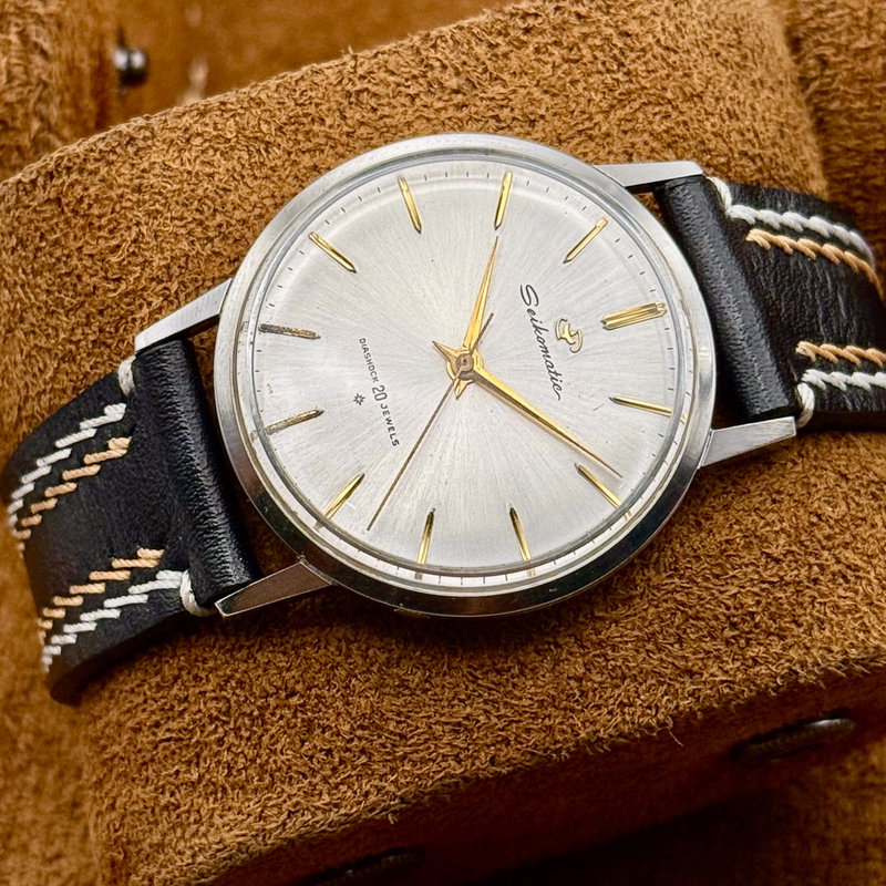 Seiko Seiko - Seikomatic 銀霧 (Gingiri) – Silver Mist - No reserve price - J14064D - Men - 1960 vintage watch - image 8