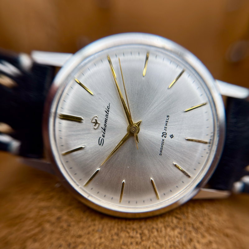 Seiko Seiko - Seikomatic 銀霧 (Gingiri) – Silver Mist - No reserve price - J14064D - Men - 1960 vintage watch - image 12