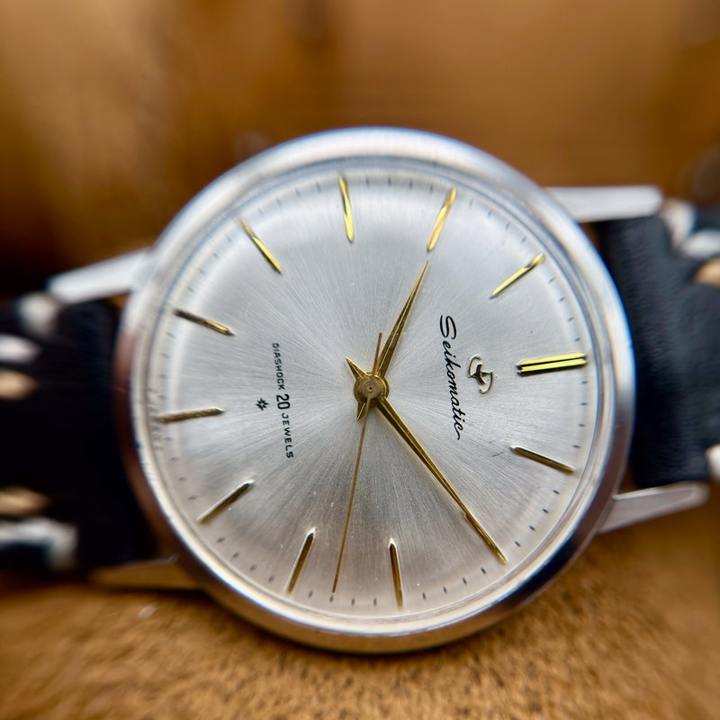 Seiko Seiko - Seikomatic 銀霧 (Gingiri) – Silver Mist - No reserve price - J14064D - Men - 1960 vintage watch - image 13