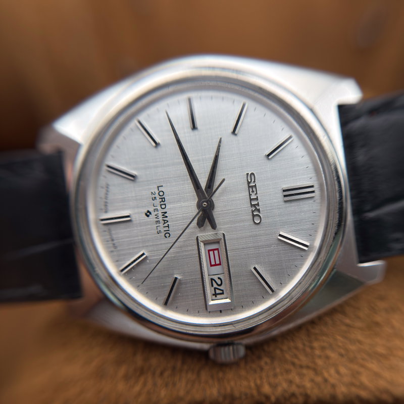 Seiko Seiko - Lord Matic [Serviced] "Near-NOS" 晴影 (Harekage) – Clear Shadow - No Reserve Price - 5606-7000 - Men - 1970 vintage watch - image 18