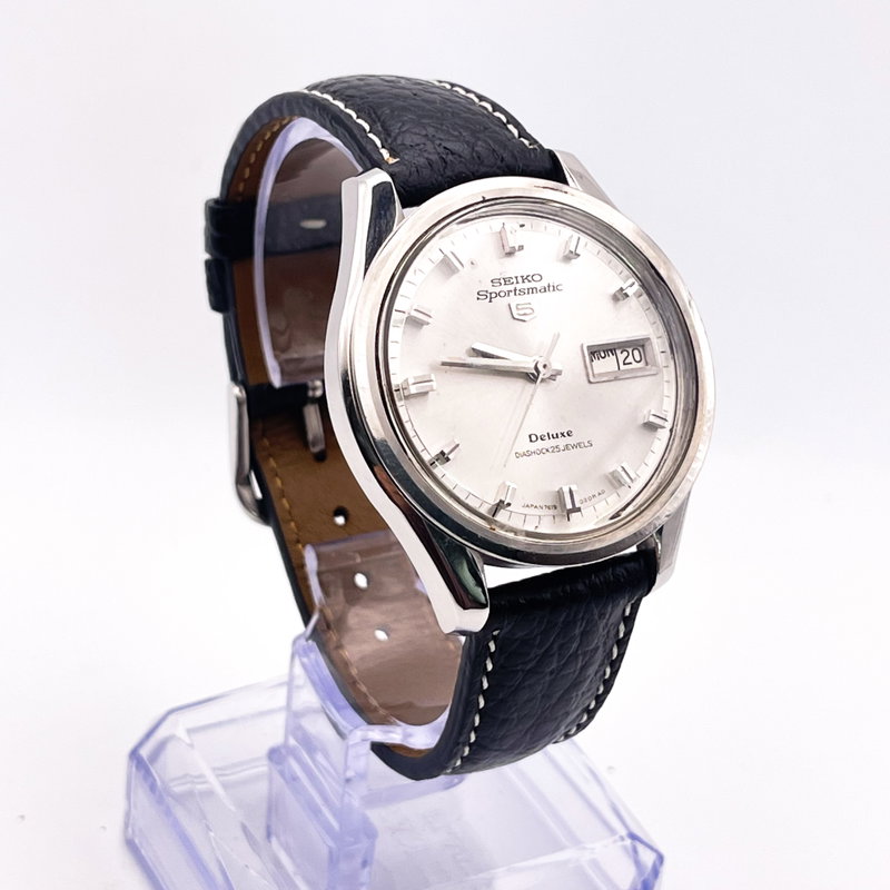 Seiko Seiko - Sportsmatic 5 Deluxe 月潮 (Tsuki Shio) – Moon Tide - Ingen mindstepris - 7619-9010 - Men - 1967 vintage watch - image 3
