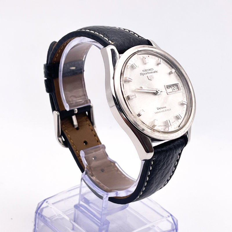 Seiko Seiko - Sportsmatic 5 Deluxe 月潮 (Tsuki Shio) – Moon Tide - Ingen mindstepris - 7619-9010 - Men - 1967 vintage watch - image 4