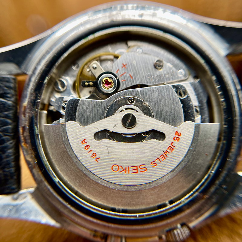 Seiko Seiko - Sportsmatic 5 Deluxe 月潮 (Tsuki Shio) – Moon Tide - Ingen mindstepris - 7619-9010 - Men - 1967 vintage watch - image 24