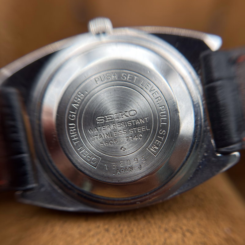 Seiko Seiko - Lord Matic "Linen-dial" 銀輝 (Ginki) – Silver Radiance - No Reserve Price - 5606-7140 - Men - 1971 vintage watch - image 18