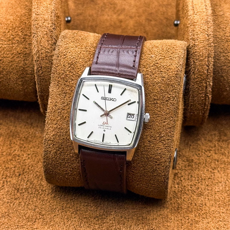 Seiko Seiko - Lord Matic 光環 (Kōkan) – Circle of Light - No reserve price - 5605-5000 - Men - 1969 vintage watch - image 4