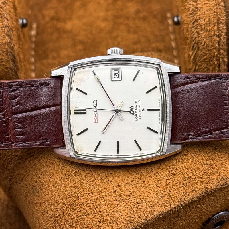 Seiko Seiko - Lord Matic 光環 (Kōkan) – Circle of Light - No reserve price - 5605-5000 - Men - 1969 vintage watch - image 12