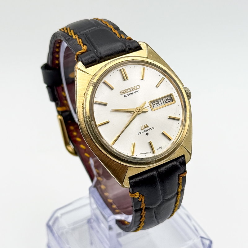 Seiko Seiko - Lord Matic 金輪 (Kinrin) – Golden Halo - No Reserve Price - 5606-7000 - Men - 1970-1979  vintage watch - image 4