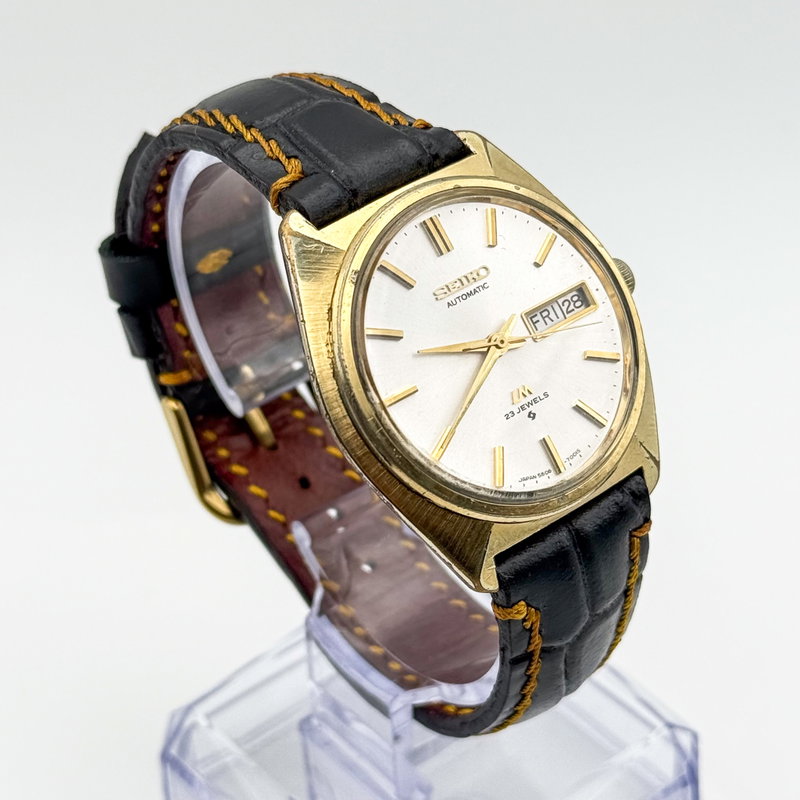 Seiko Seiko - Lord Matic 金輪 (Kinrin) – Golden Halo - No Reserve Price - 5606-7000 - Men - 1970-1979  vintage watch - image 5