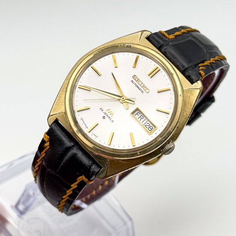 Seiko Seiko - Lord Matic 金輪 (Kinrin) – Golden Halo - No Reserve Price - 5606-7000 - Men - 1970-1979  vintage watch - image 10