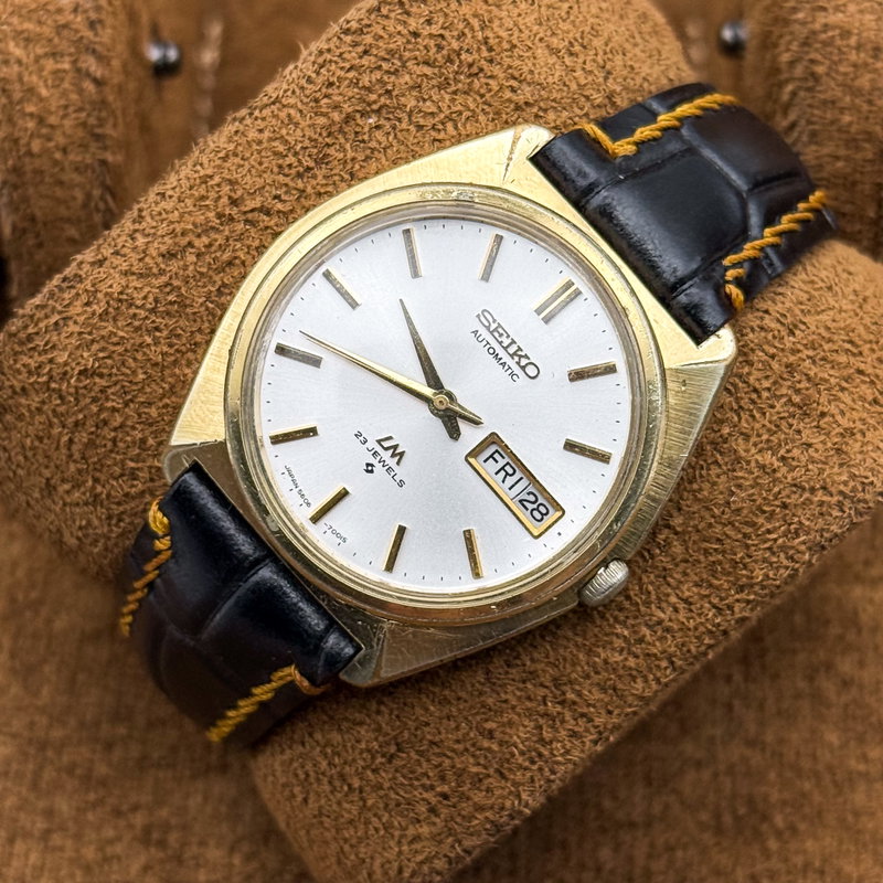 Seiko Seiko - Lord Matic 金輪 (Kinrin) – Golden Halo - No Reserve Price - 5606-7000 - Men - 1970-1979  vintage watch - image 16