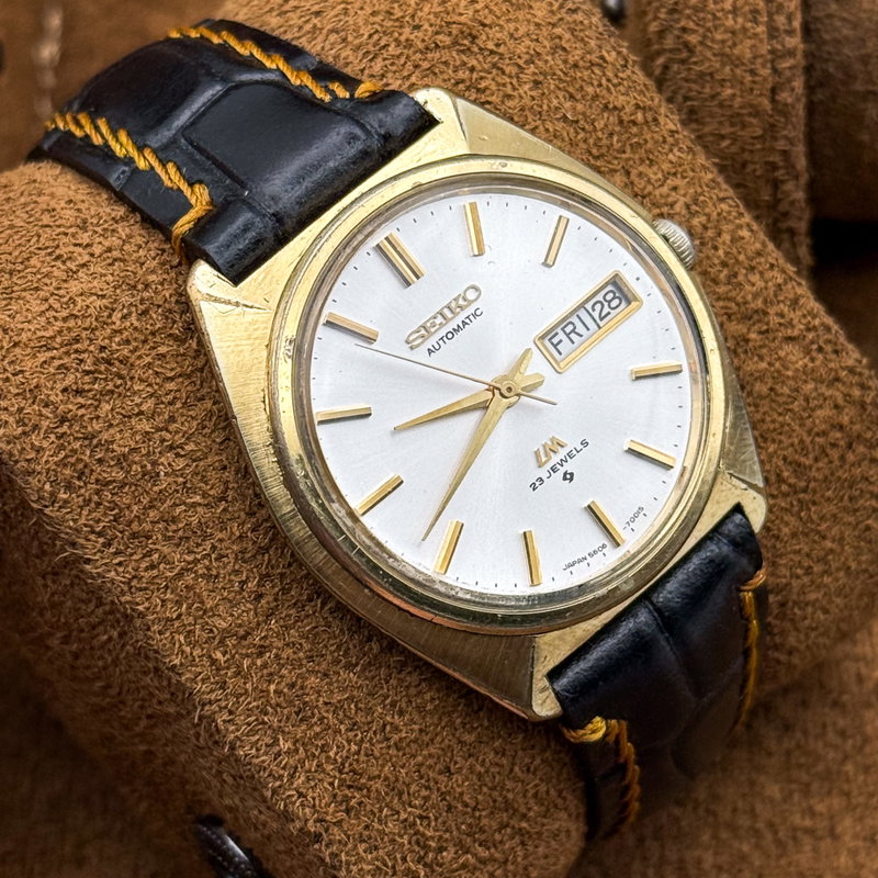 Seiko Seiko - Lord Matic 金輪 (Kinrin) – Golden Halo - No Reserve Price - 5606-7000 - Men - 1970-1979  vintage watch - image 17
