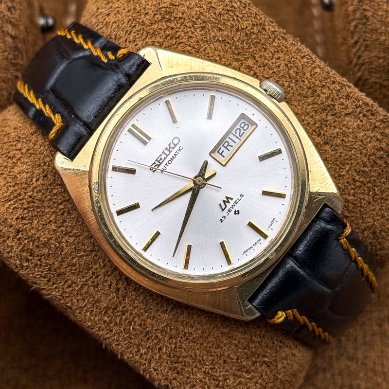 Seiko Seiko - Lord Matic 金輪 (Kinrin) – Golden Halo - No Reserve Price - 5606-7000 - Men - 1970-1979  vintage watch - image 18
