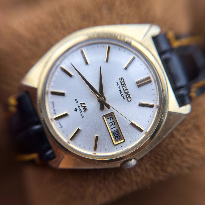 Seiko Seiko - Lord Matic 金輪 (Kinrin) – Golden Halo - No Reserve Price - 5606-7000 - Men - 1970-1979  vintage watch - image 19