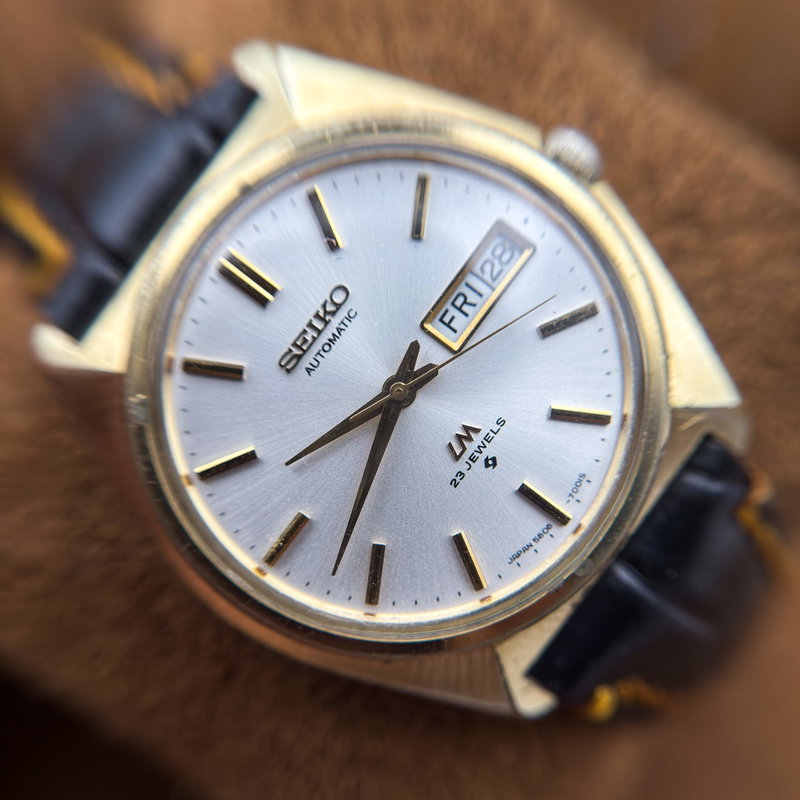 Seiko Seiko - Lord Matic 金輪 (Kinrin) – Golden Halo - No Reserve Price - 5606-7000 - Men - 1970-1979  vintage watch - image 20