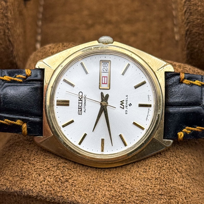 Seiko Seiko - Lord Matic 金輪 (Kinrin) – Golden Halo - No Reserve Price - 5606-7000 - Men - 1970-1979  vintage watch - image 23