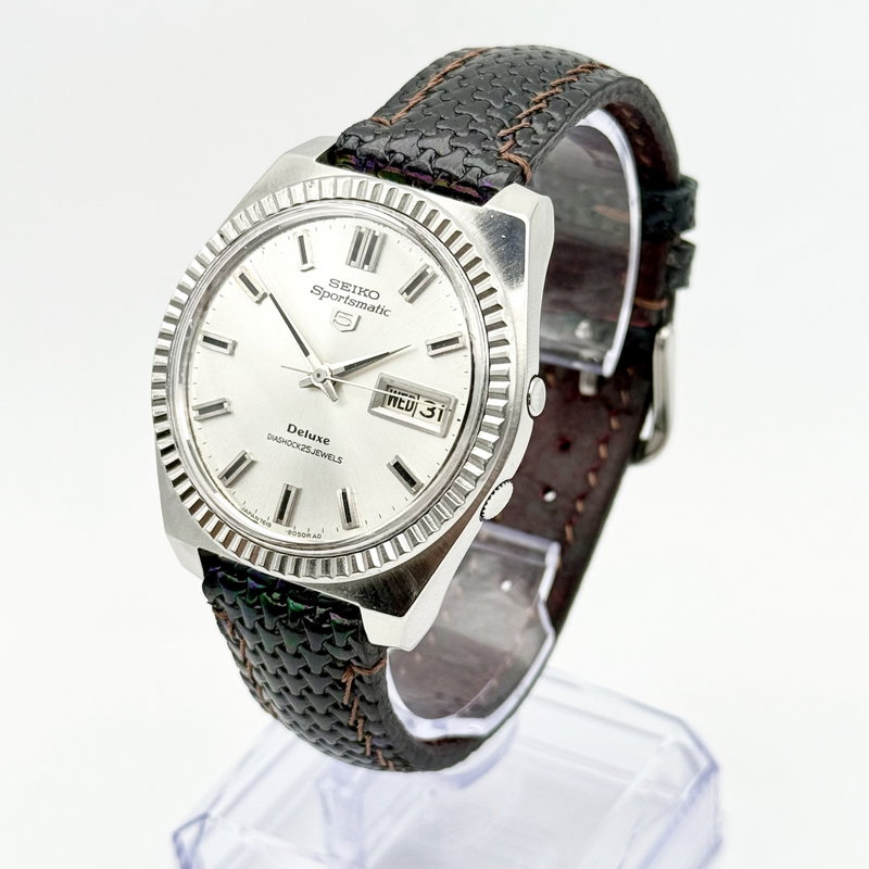 Seiko Seiko - Sportsmatic Deluxe [Near-Mint] "Serviced" 光焦 – Kōshō – Focused Light - No Reserve Price - 7619-9040 - Men - 1966 vintage watch - image 2