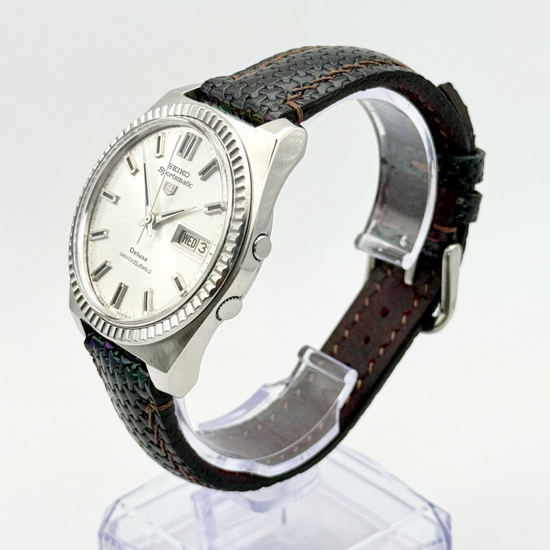 Seiko Seiko - Sportsmatic Deluxe [Near-Mint] "Serviced" 光焦 – Kōshō – Focused Light - No Reserve Price - 7619-9040 - Men - 1966 vintage watch - image 3