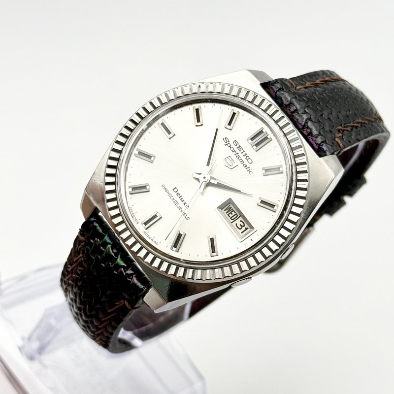 Seiko Seiko - Sportsmatic Deluxe [Near-Mint] "Serviced" 光焦 – Kōshō – Focused Light - No Reserve Price - 7619-9040 - Men - 1966 vintage watch - image 9