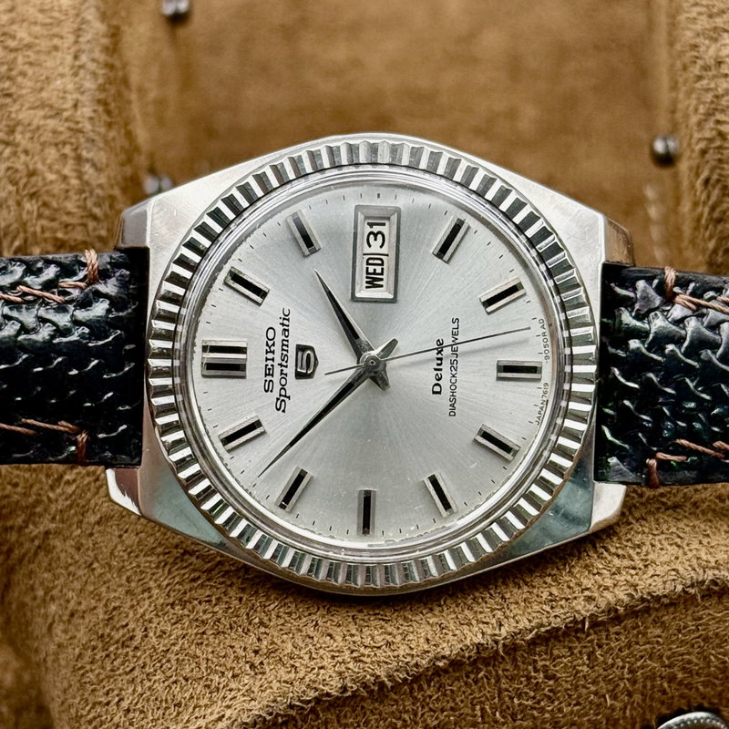 Seiko Seiko - Sportsmatic Deluxe [Near-Mint] "Serviced" 光焦 – Kōshō – Focused Light - No Reserve Price - 7619-9040 - Men - 1966 vintage watch - image 1