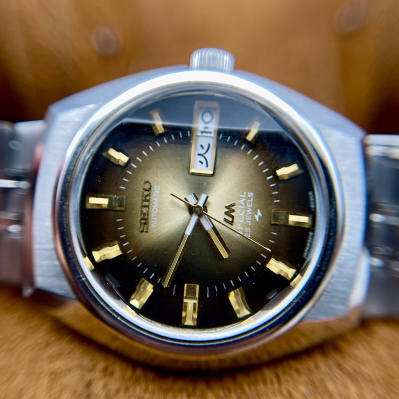 Seiko Seiko - LM Special "Gradient Golden Sunburst" ["Near-NOS"] "Serviced" 金霞 (Kin Kasumi) – Golden Haze - 5216-6020 - Men - 1974 vintage watch - image 22