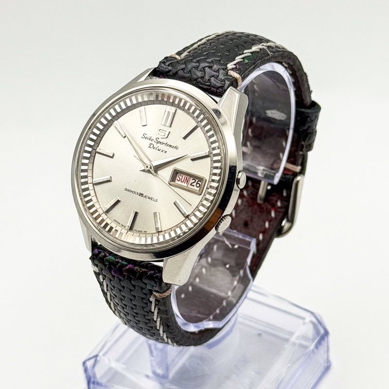 Seiko Seiko - Sportsmatic Deluxe [Near-Mint] 静輪 (Seirin) – Silent Circle - No reserve price - 7619-7060 - Men - 1965 vintage watch - image 3