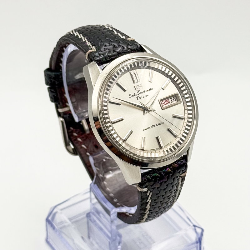 Seiko Seiko - Sportsmatic Deluxe [Near-Mint] 静輪 (Seirin) – Silent Circle - No reserve price - 7619-7060 - Men - 1965 vintage watch - image 4