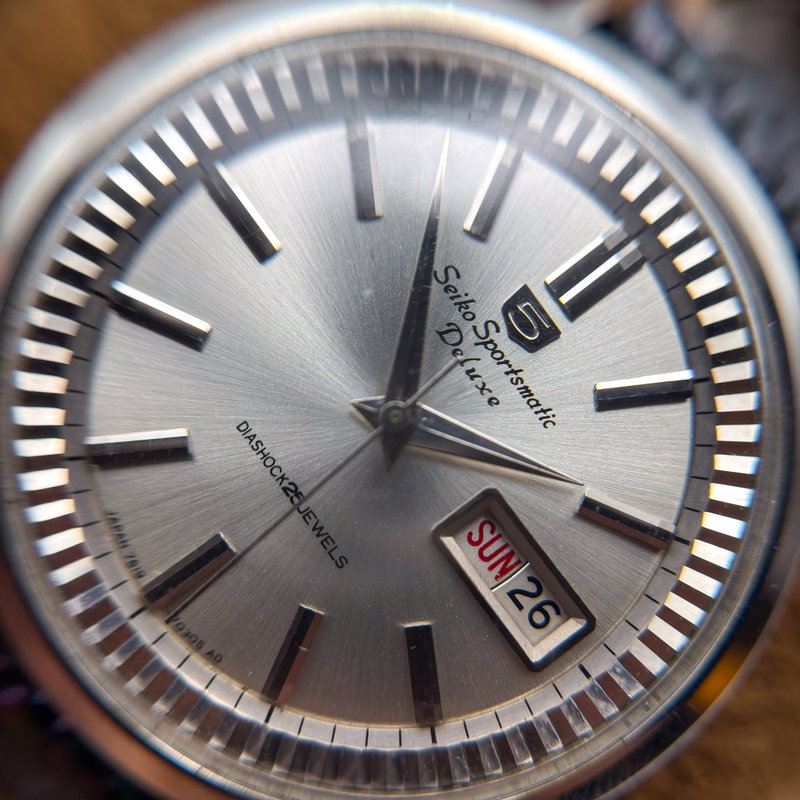 Seiko Seiko - Sportsmatic Deluxe [Near-Mint] 静輪 (Seirin) – Silent Circle - No reserve price - 7619-7060 - Men - 1965 vintage watch - image 17